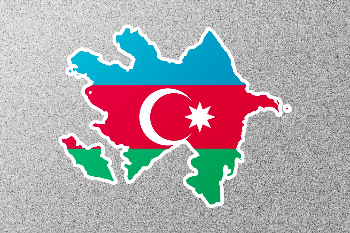 Flag of Azerbaijan Sticker