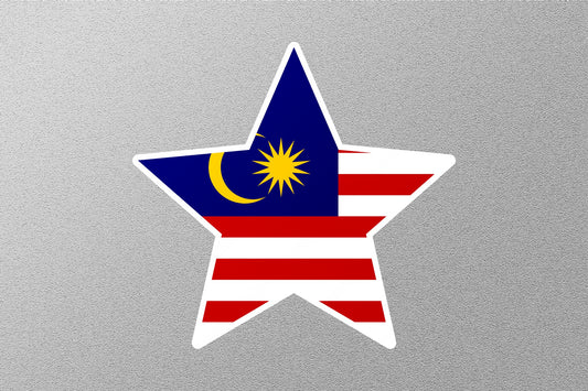 Malaysia Star Flag Sticker