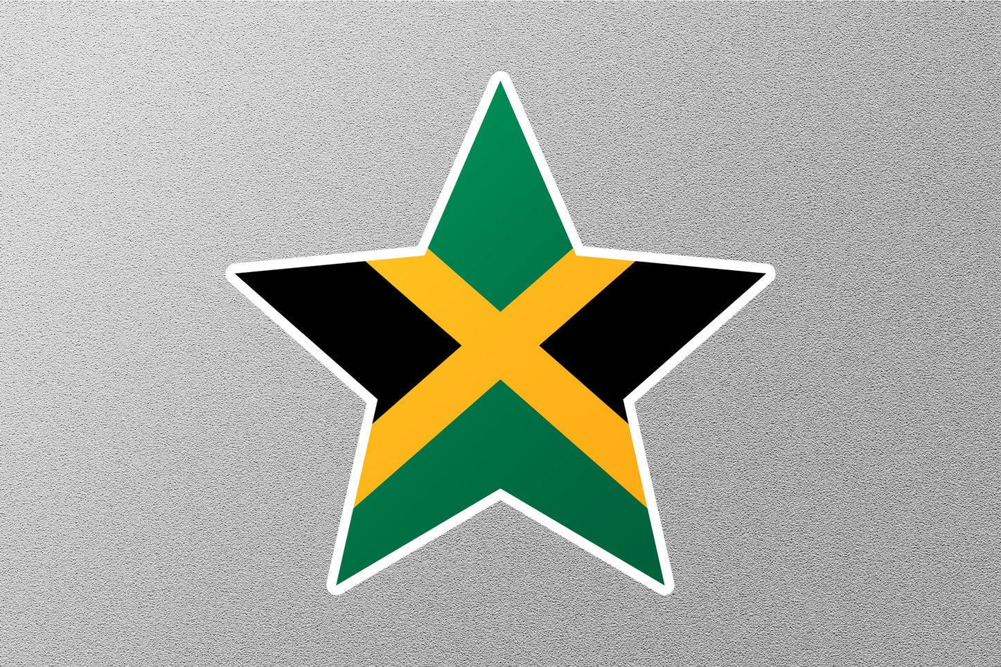 Jamaica Star Flag Sticker