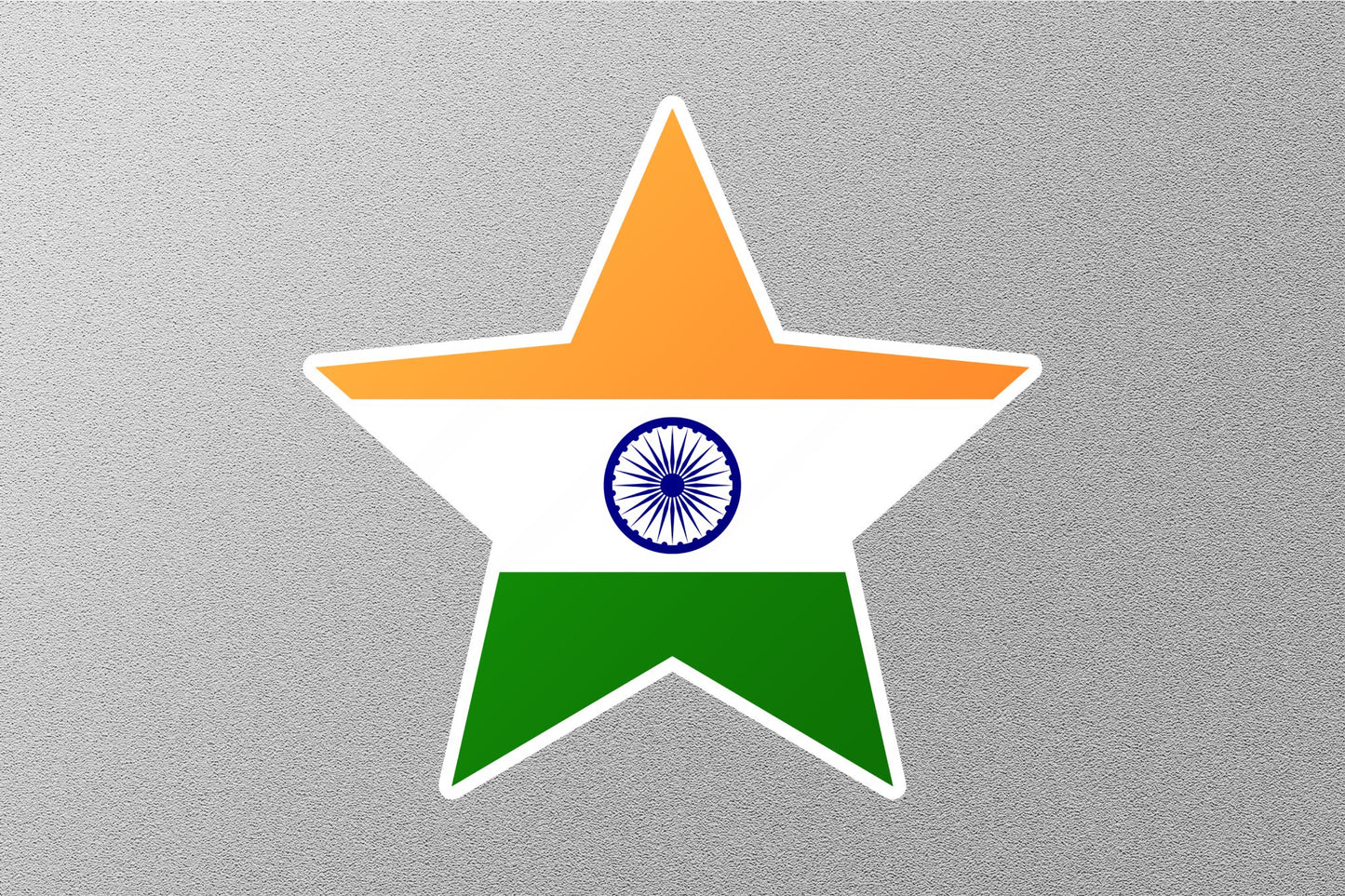 India Star Flag Sticker