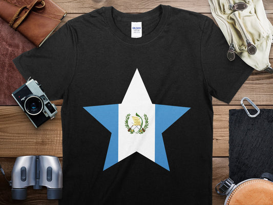 Guatemala Star Flag T-Shirt, Guatemala Flag Shirt