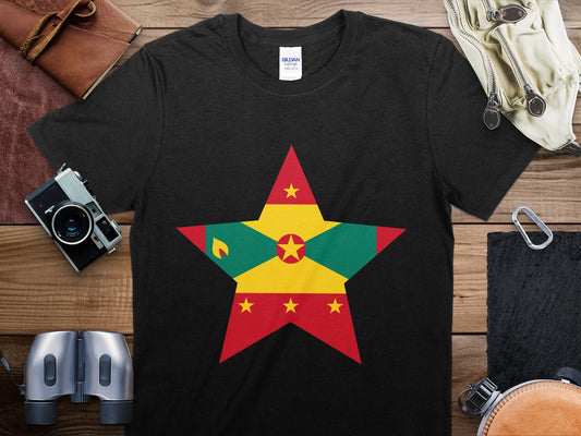 Grenada Star Flag T-Shirt, Grenada Flag Shirt