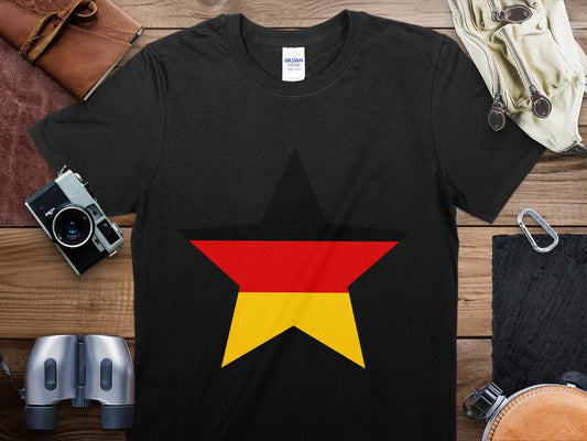 Germany Star Flag T-Shirt, Germany Flag Shirt