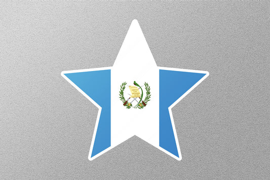 Guatemala Star Flag Sticker