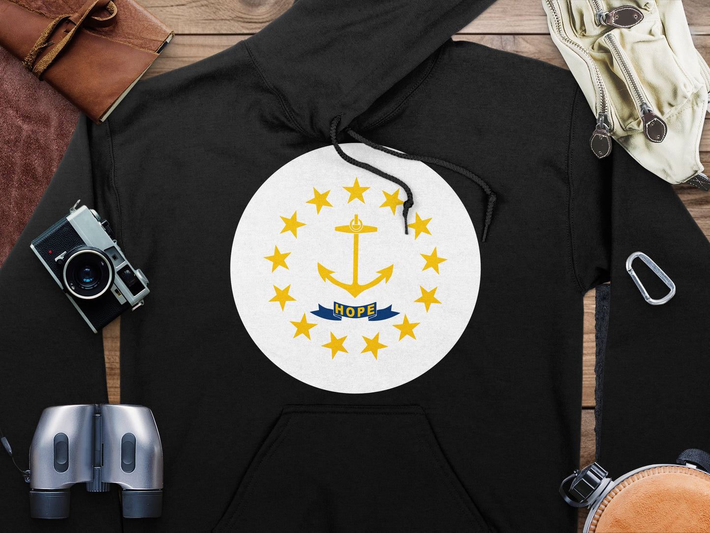 Rhode Island State Flag Hoodie