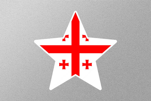 Georgia Star Flag Sticker