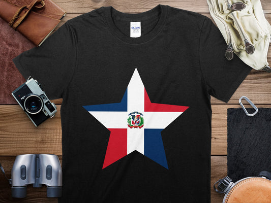Dominican Star Flag T-Shirt, Dominican Flag Shirt