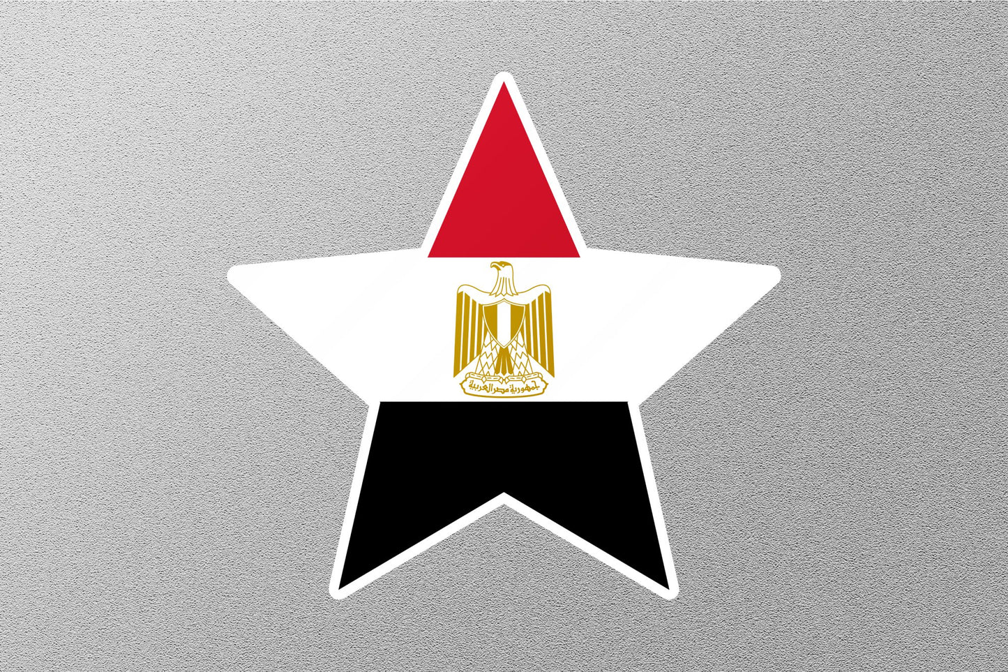 Egypt Star Flag Sticker