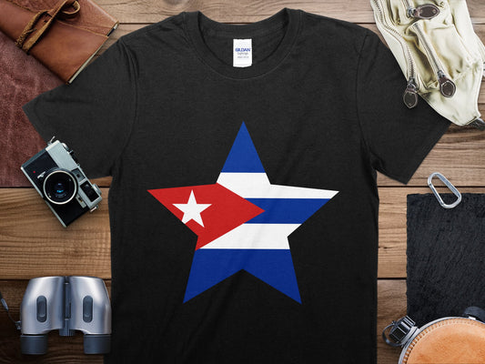 Cuba Star Flag T-Shirt, Cuba Flag Shirt