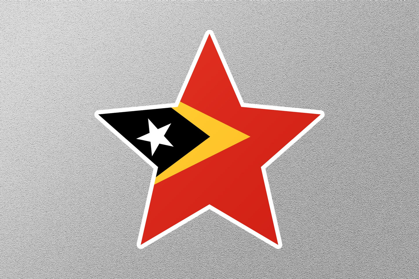 East Timor Star Flag Sticker