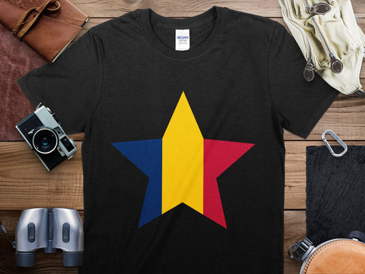 Chad Star Flag T-Shirt, Chad Flag Shirt