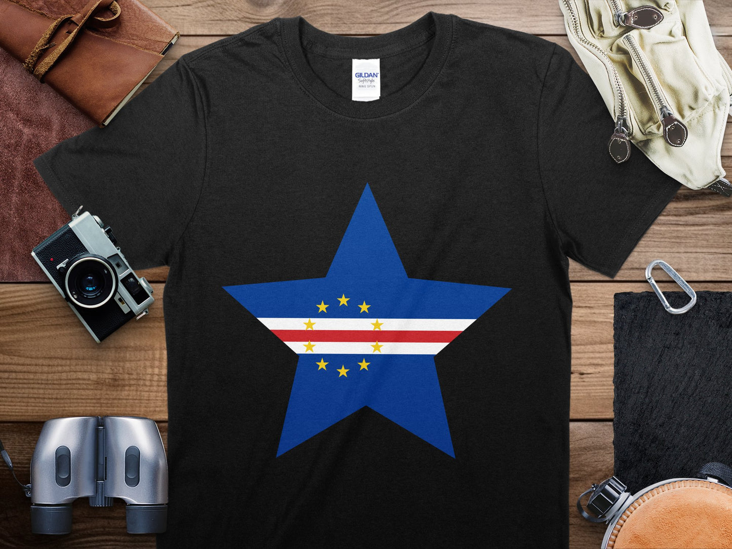 Cape Verde Star Flag T-Shirt, Cape Verde Flag Shirt