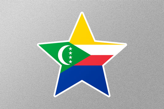 Comoros Flag Sticker