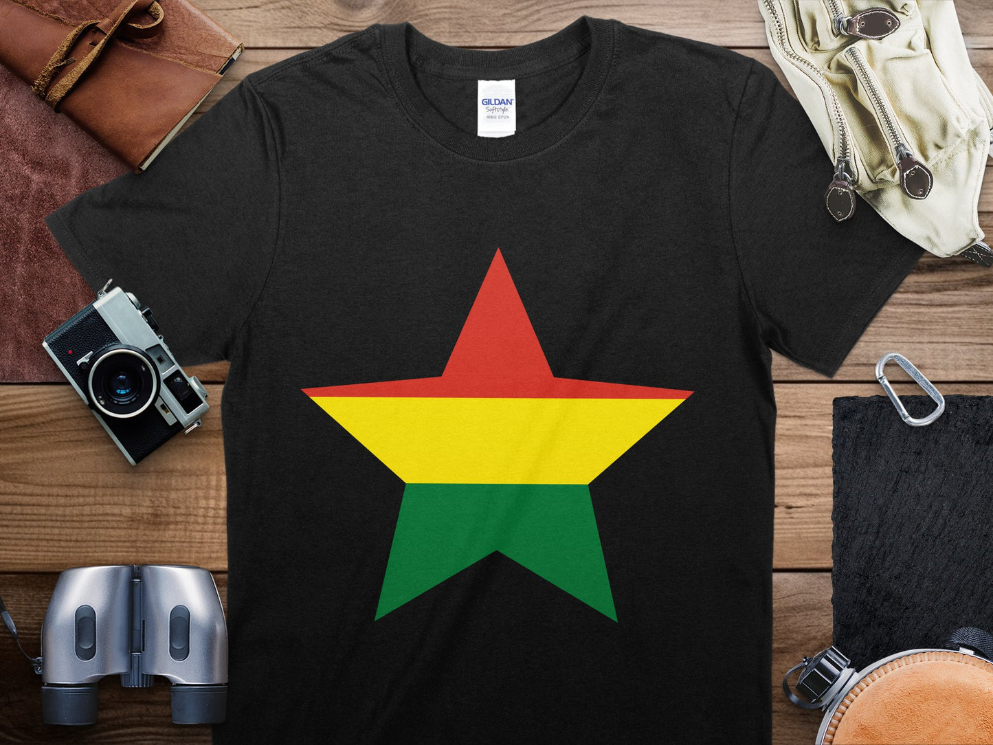 Bolivia Star Flag T-Shirt, Bolivia Flag Shirt