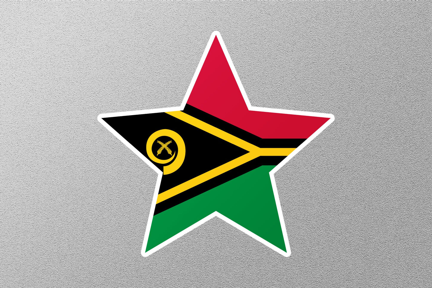 Guyana Star Flag Sticker