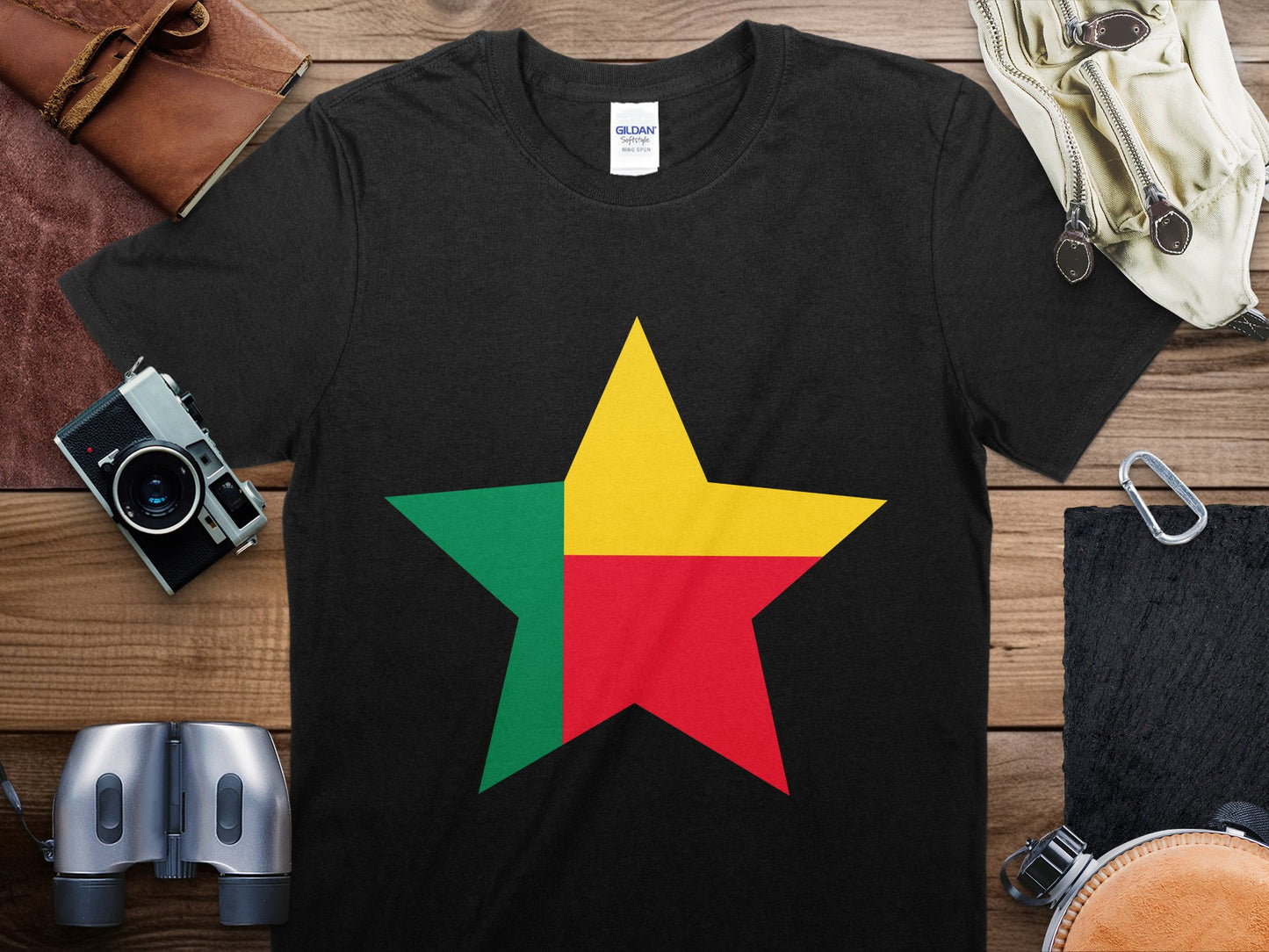 Benin Star Flag T-Shirt, Benin Flag Shirt
