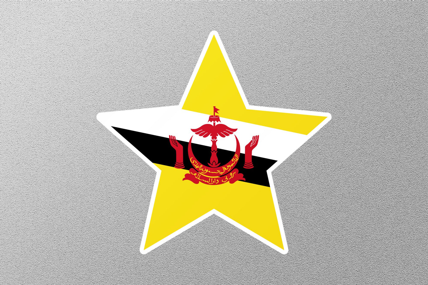 Brunei Star Flag Sticker