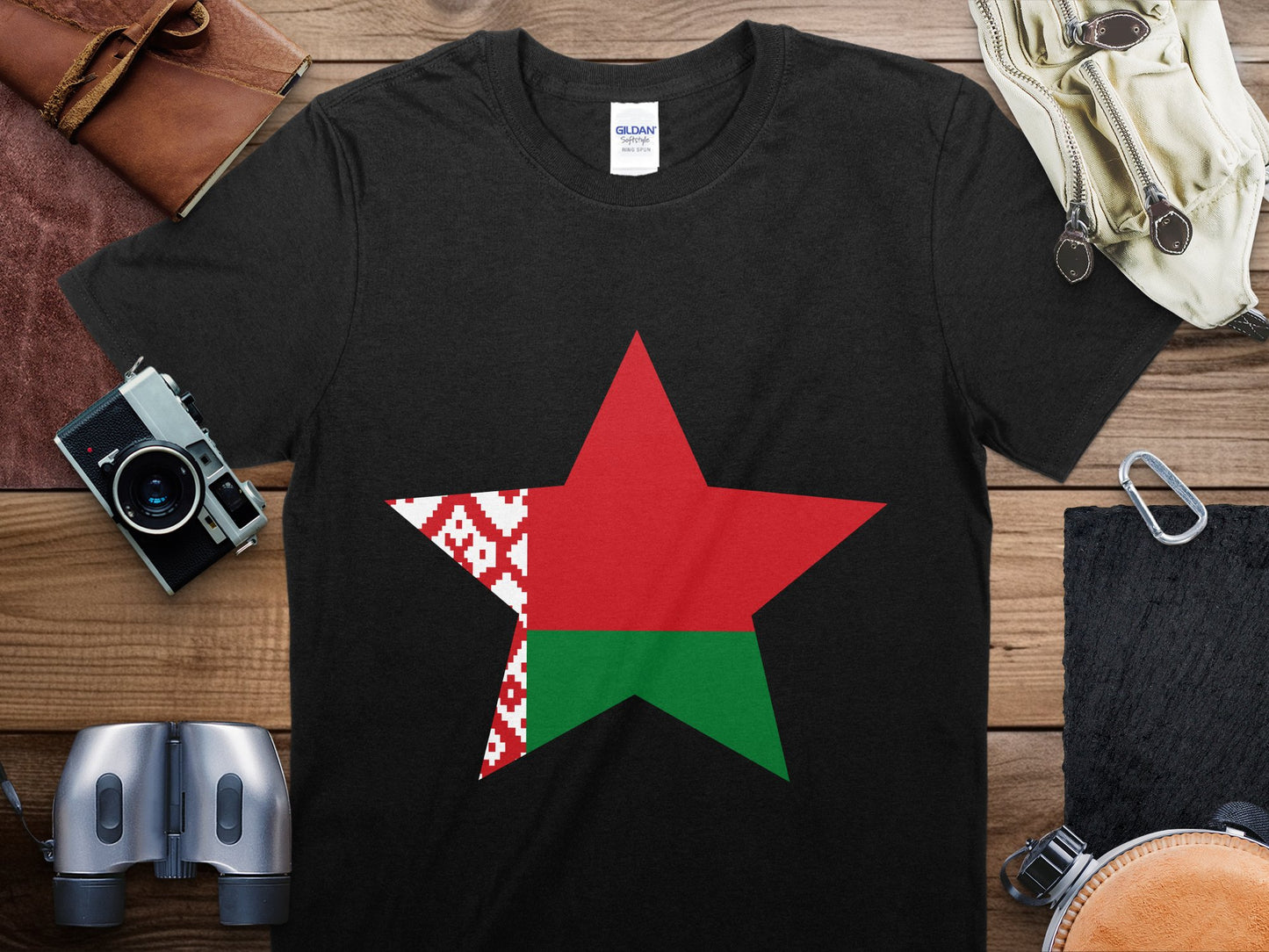 Belarus Star Flag T-Shirt, Belarus Flag Shirt