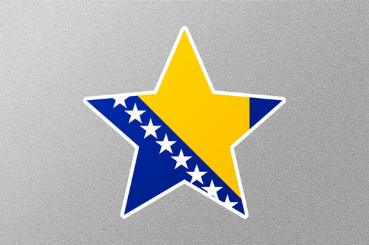 Curacao Star Flag Sticker