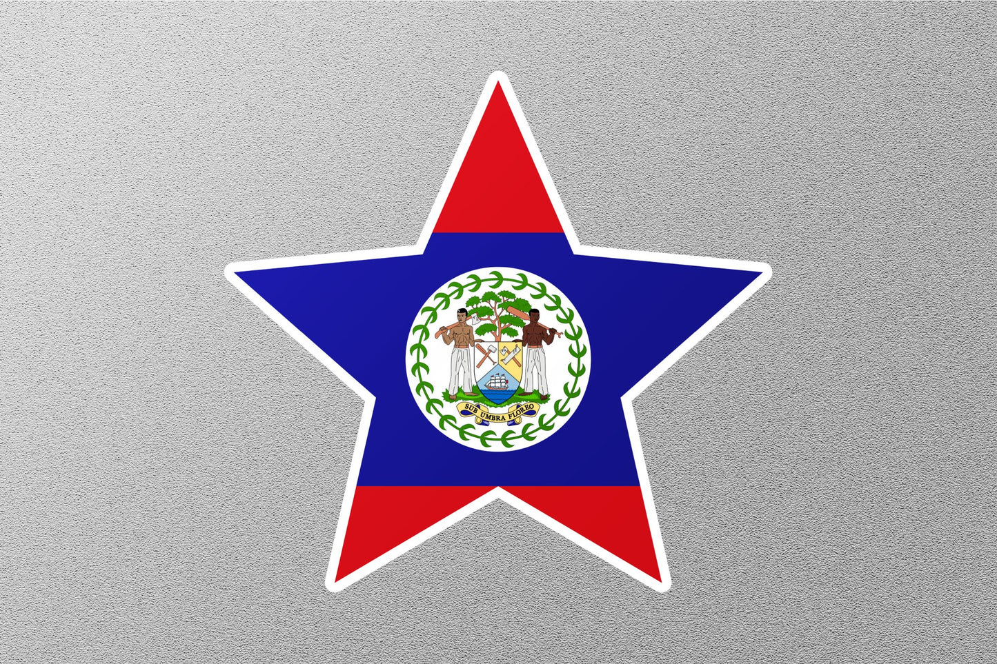 Paraguay Star Flag Sticker