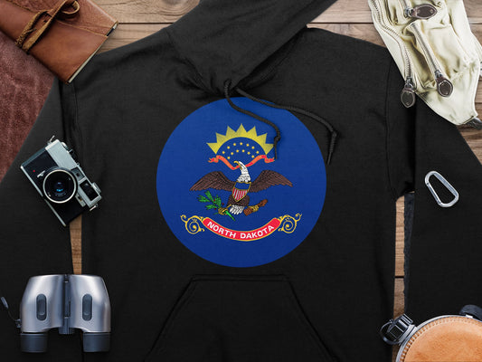 North Dakota State Flag Hoodie