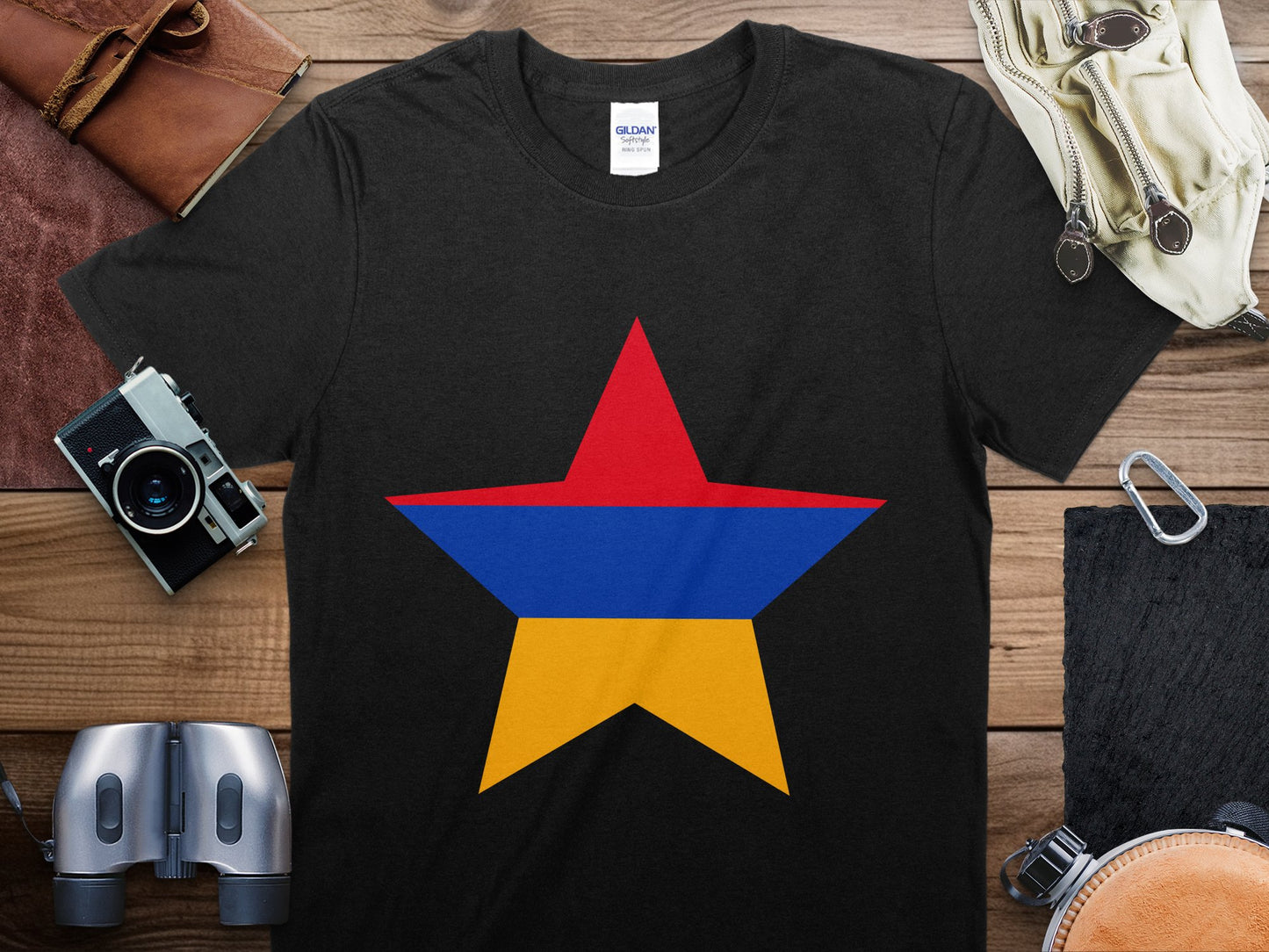 Armenia Star Flag T-Shirt, Armenia Flag Shirt