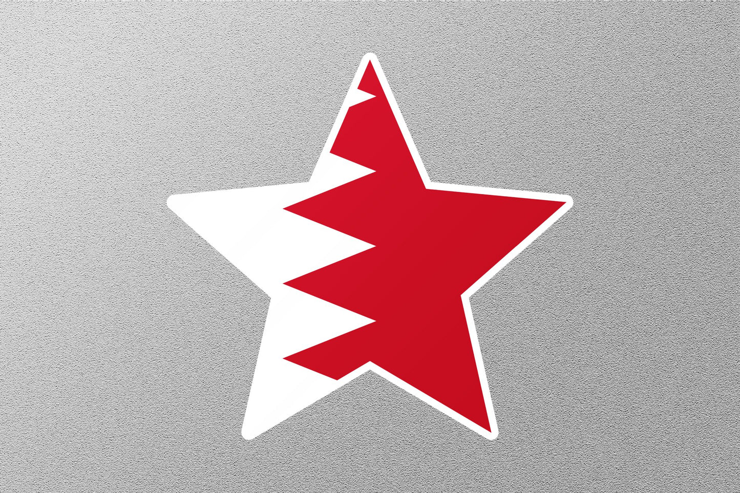 Bahrain Star Flag Sticker