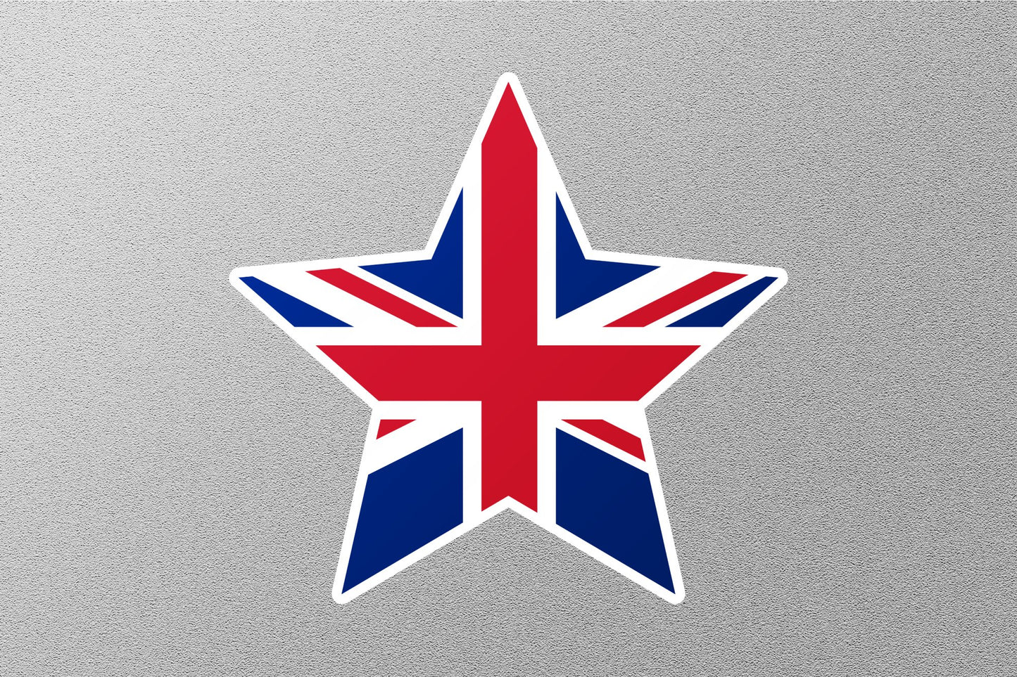 United Kingdom Star Flag Sticker