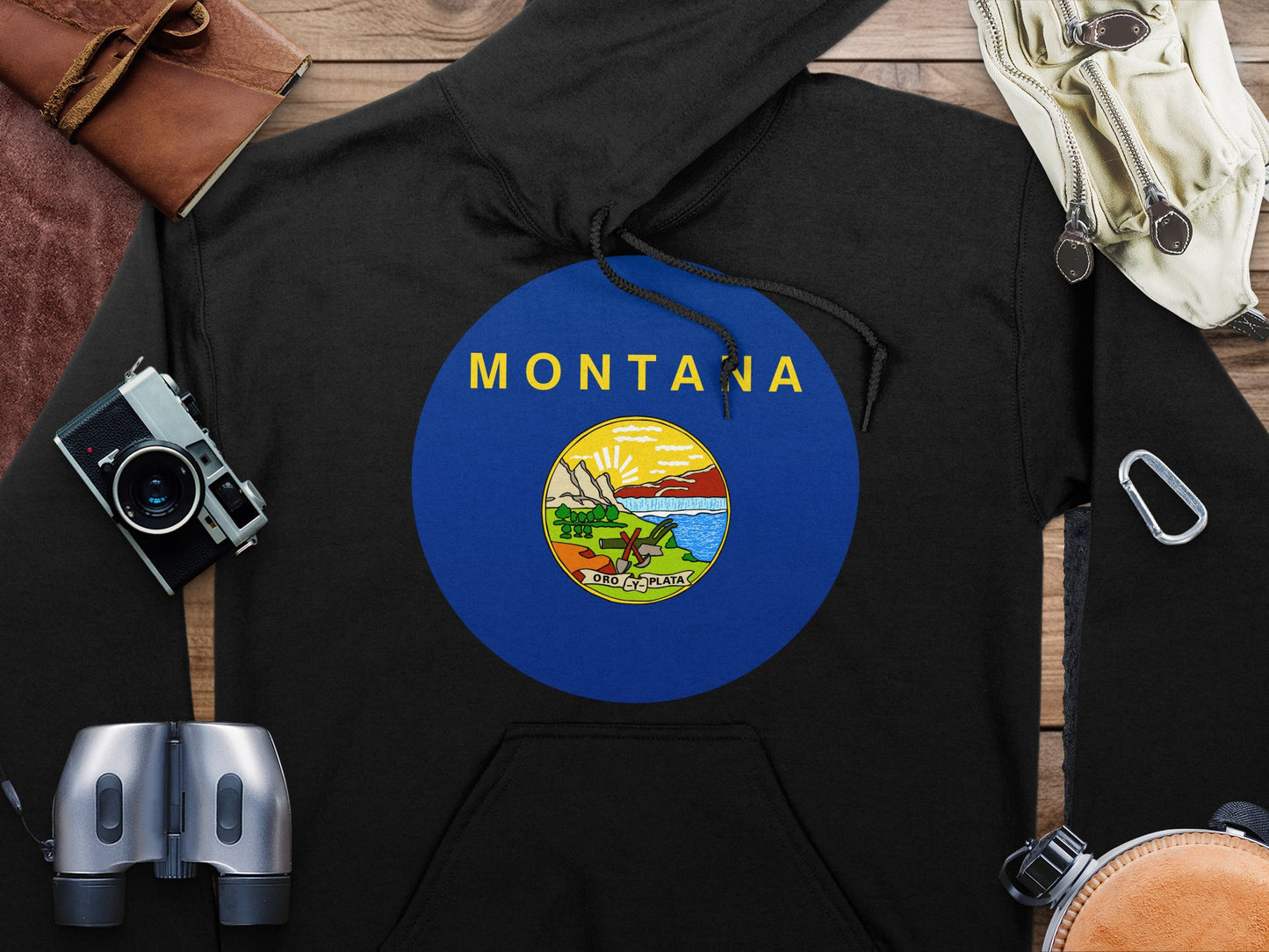 Montana State Flag Hoodie