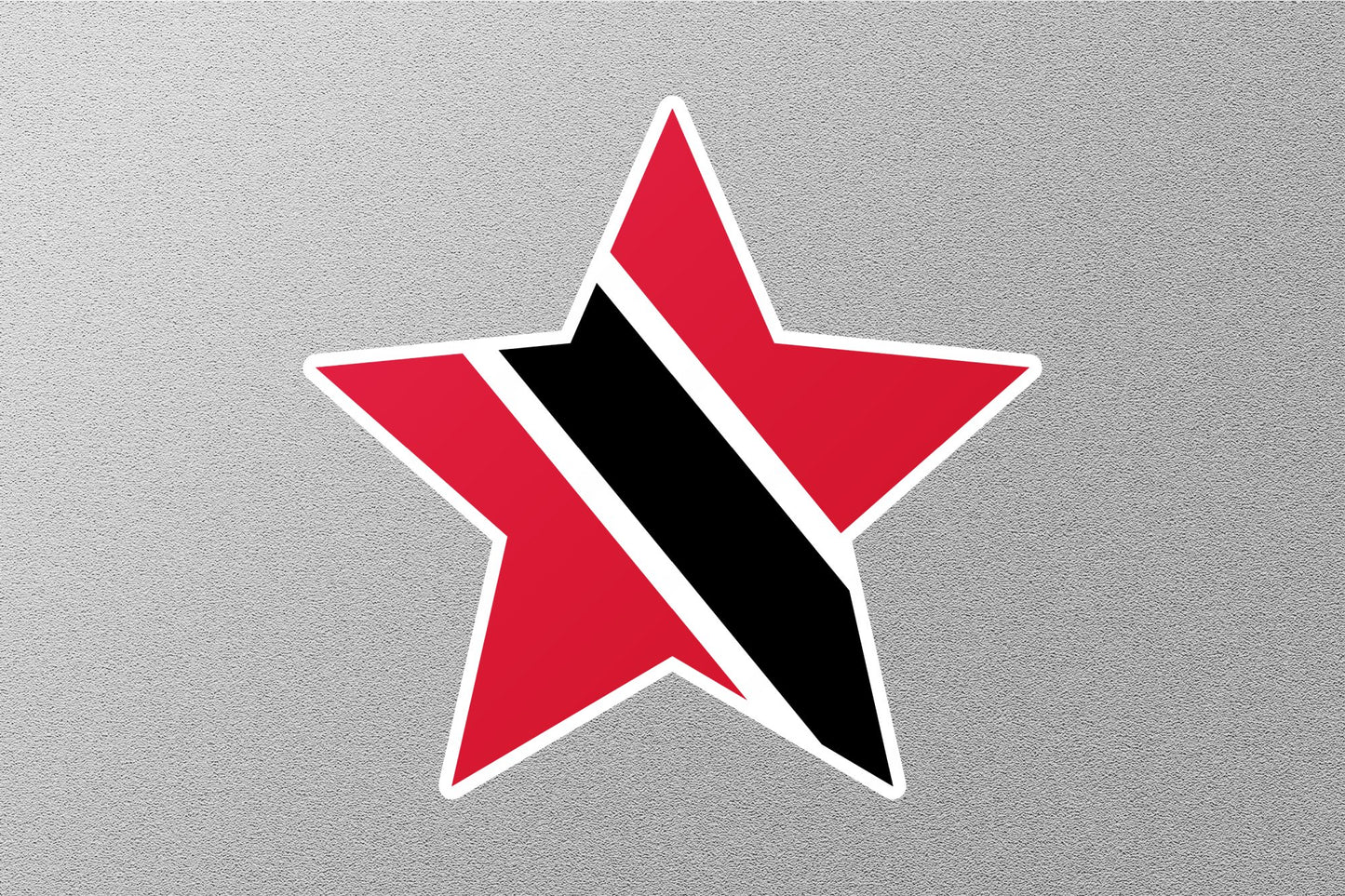 Trinidad and Tobago Star Flag Sticker