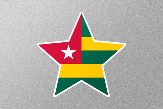 Ghana Star Flag Sticker