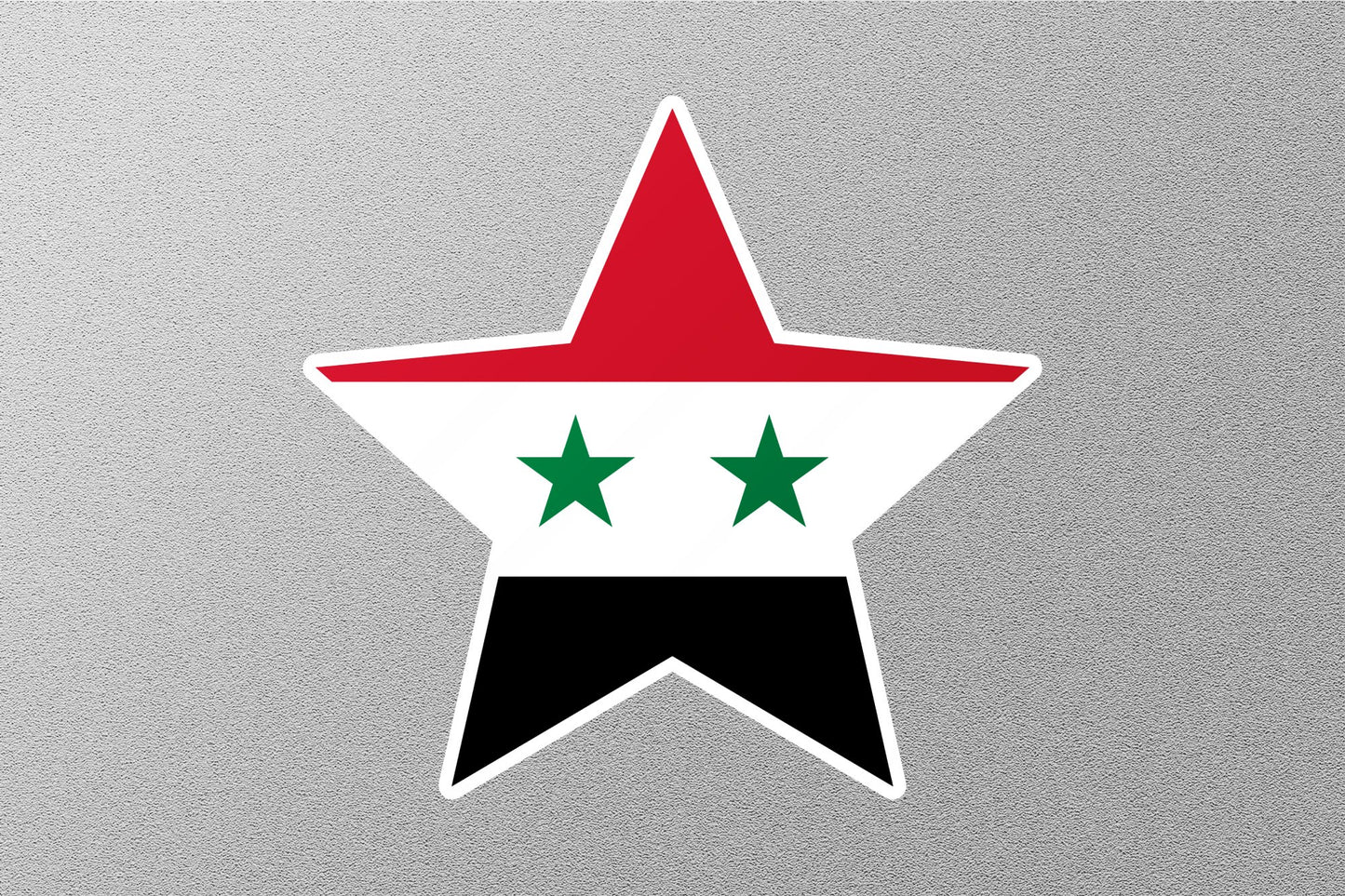 Syria Star Flag Sticker