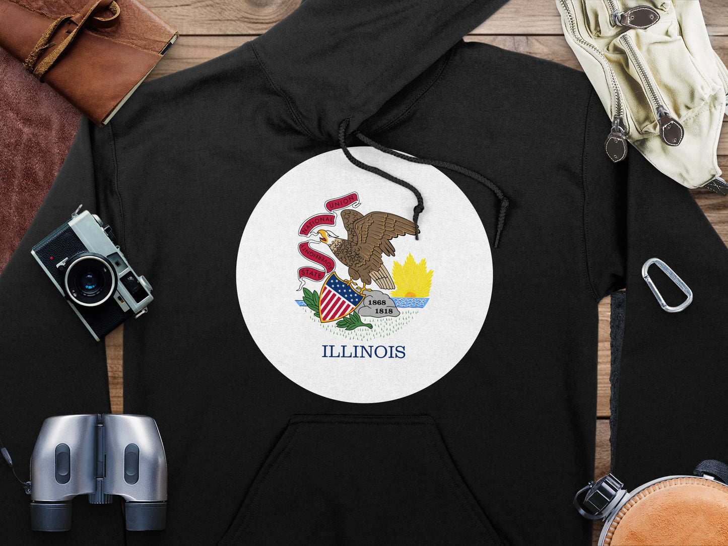 Illinois State Flag Hoodie