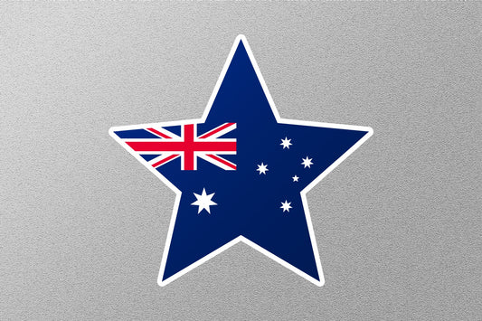 Australia Star Flag Sticker