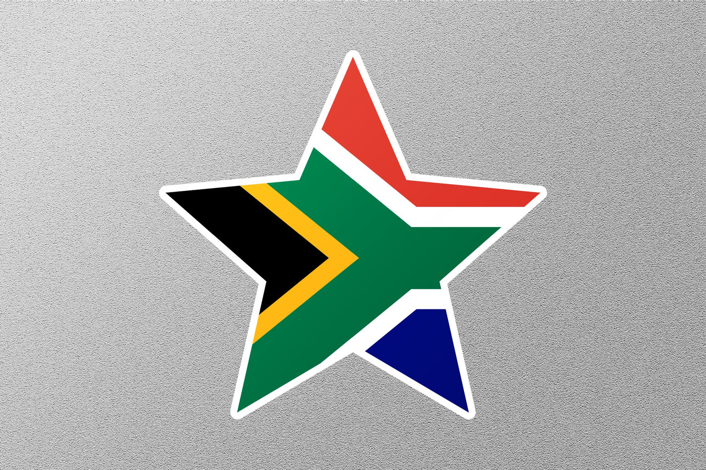 South Africa Star Flag Sticker