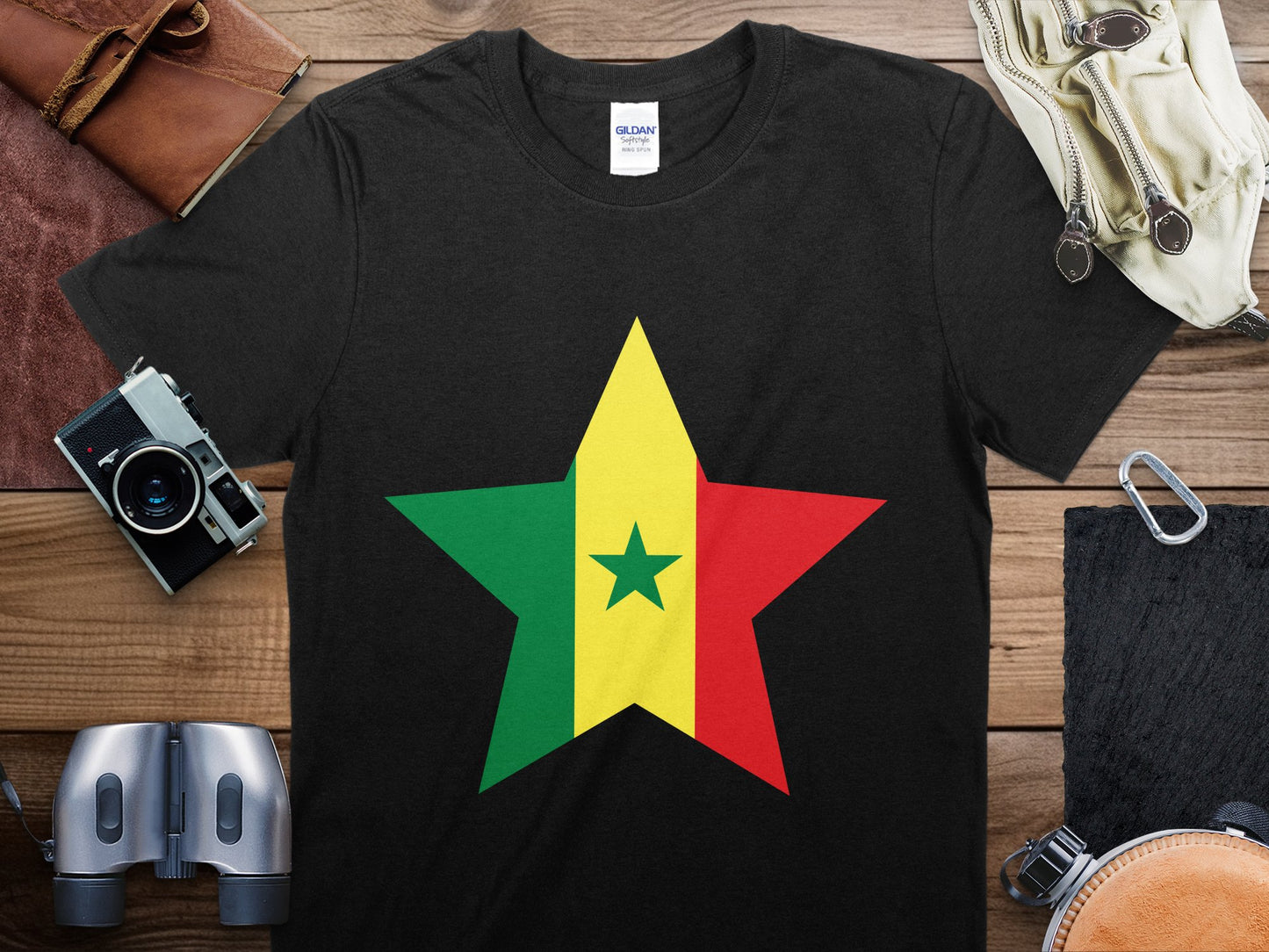 Senegal Star Flag T-Shirt, Senegal Flag Shirt