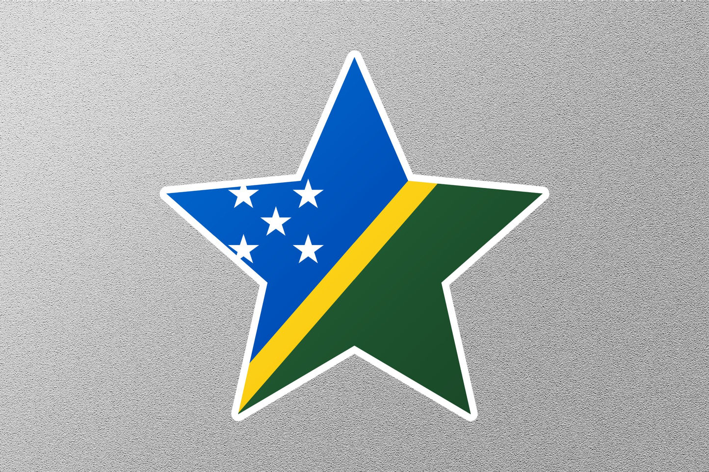 Solomon Islands Star Flag Sticker