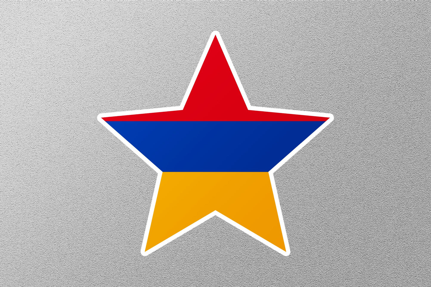 Armenian Star Flag Sticker