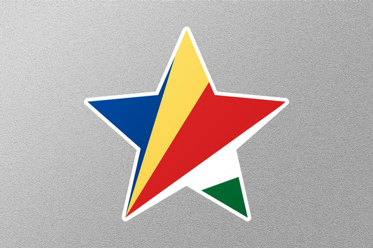 Guyana Star Flag Sticker