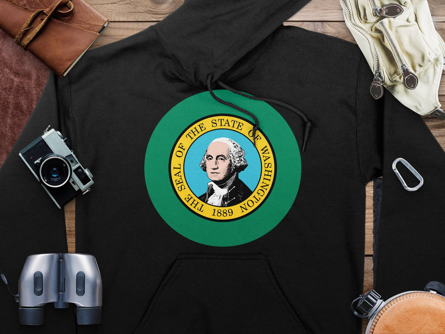 Washington State Flag Hoodie