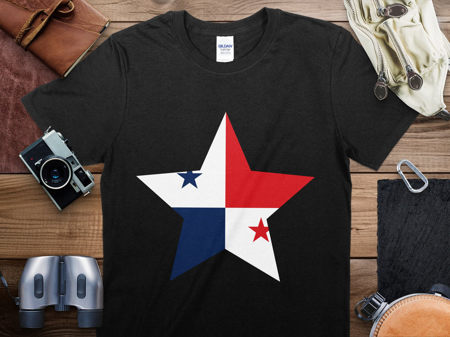 Panama Star Flag T-Shirt, Panama Flag Shirt