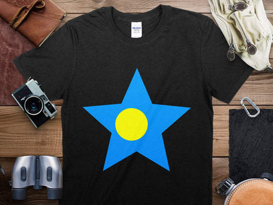 Palau Star Flag T-Shirt, Palau Flag Shirt