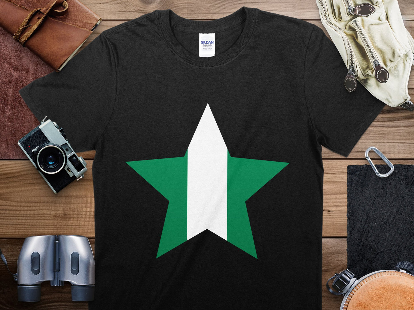 Nigeria Star Flag T-Shirt, Nigeria Flag Shirt