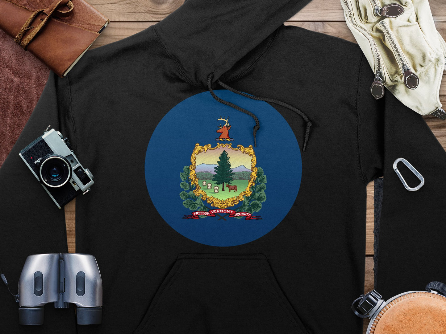 Vermont State Flag Hoodie