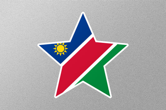 Namibia Star Flag Sticker