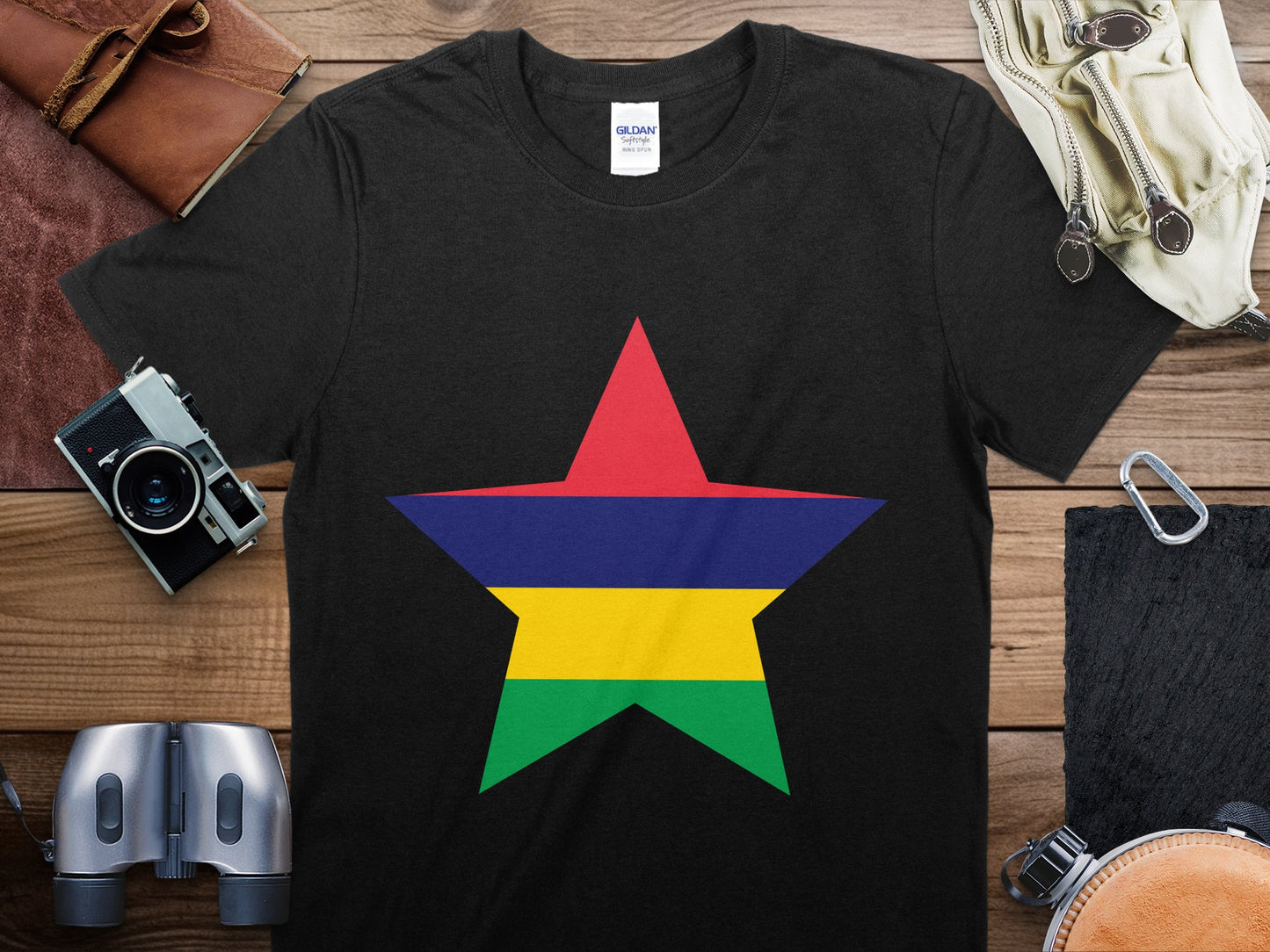 Mauritius Star Flag T-Shirt, Mauritius Flag Shirt