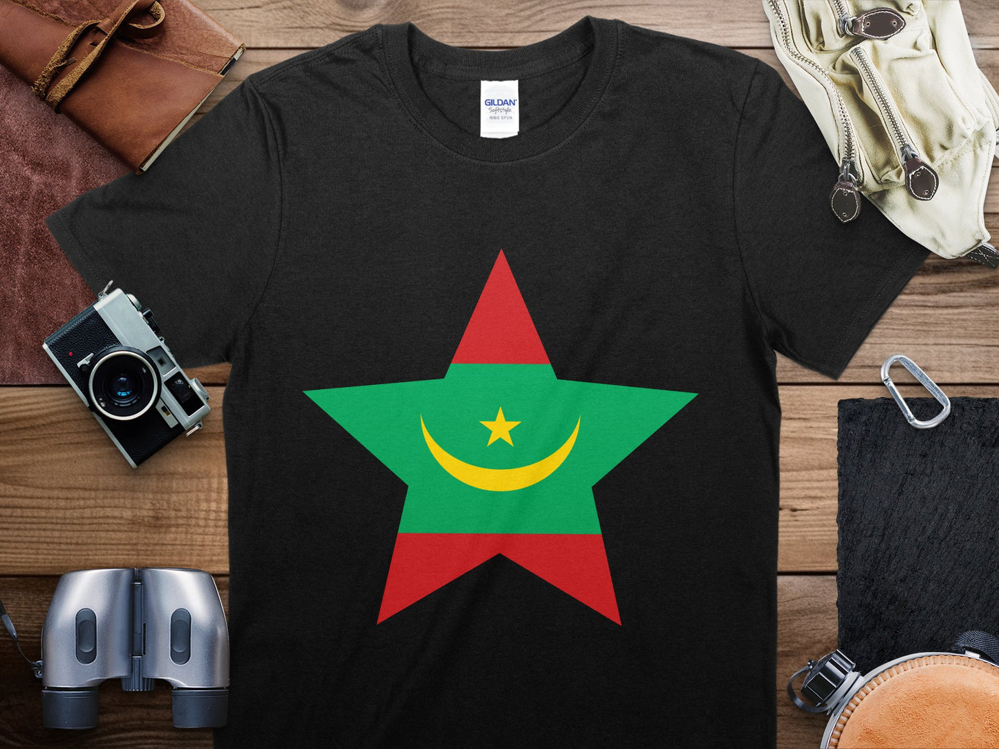 Mauritania Star Flag T-Shirt, Mauritania Flag Shirt