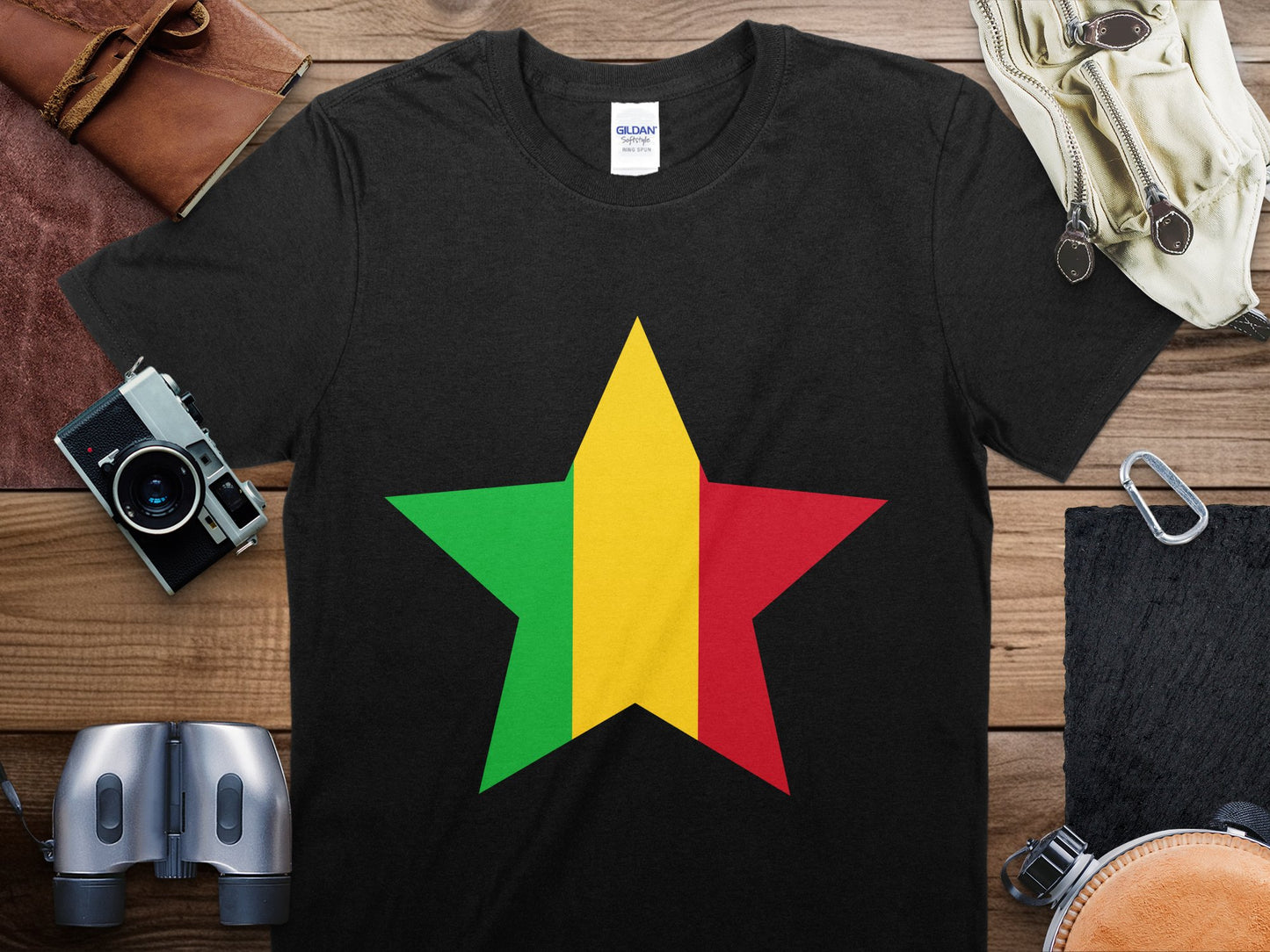 Mali Star Flag T-Shirt,Mali Flag Shirt