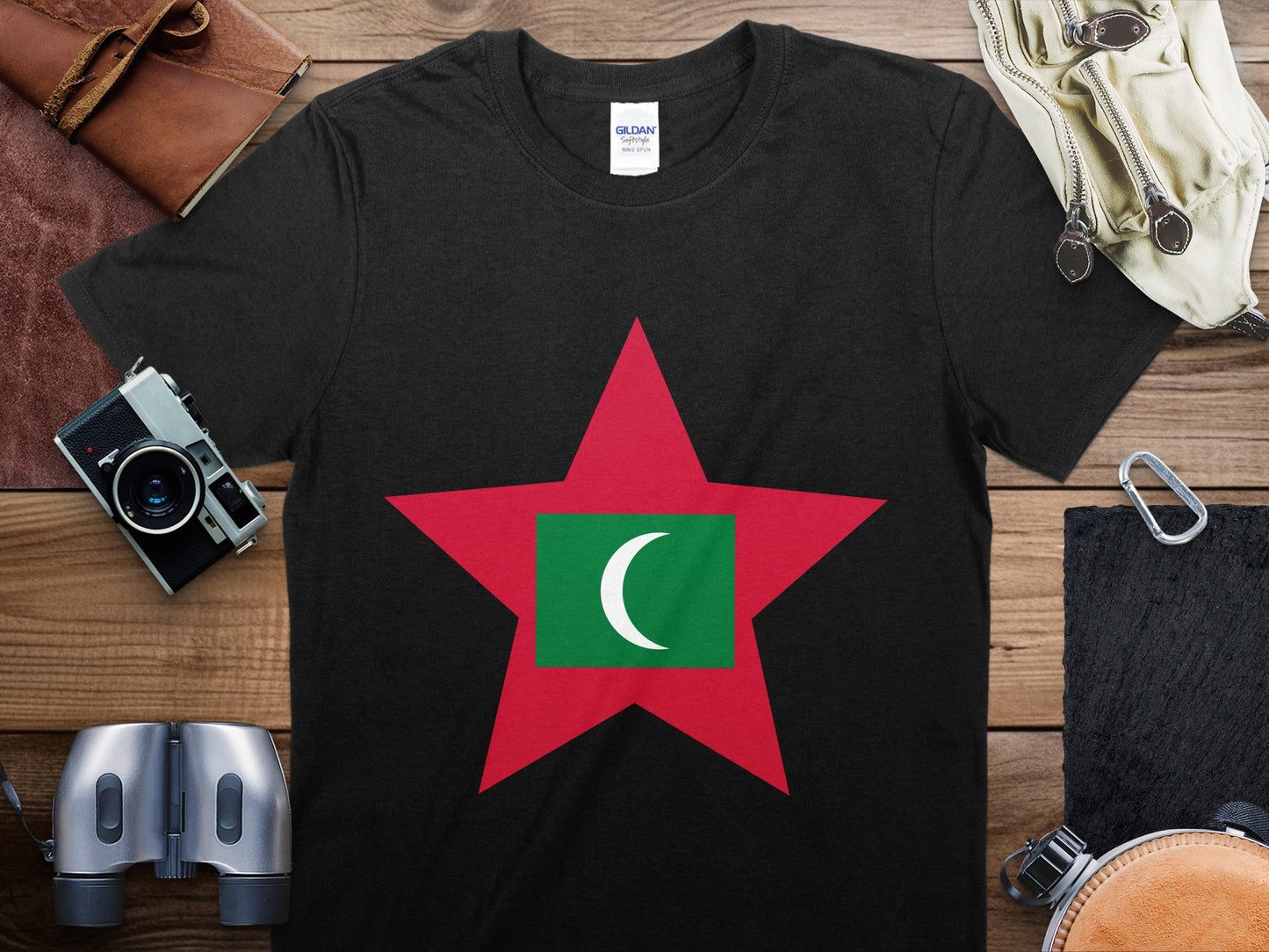 Maldives Star Flag T-Shirt,Maldives Flag Shirt