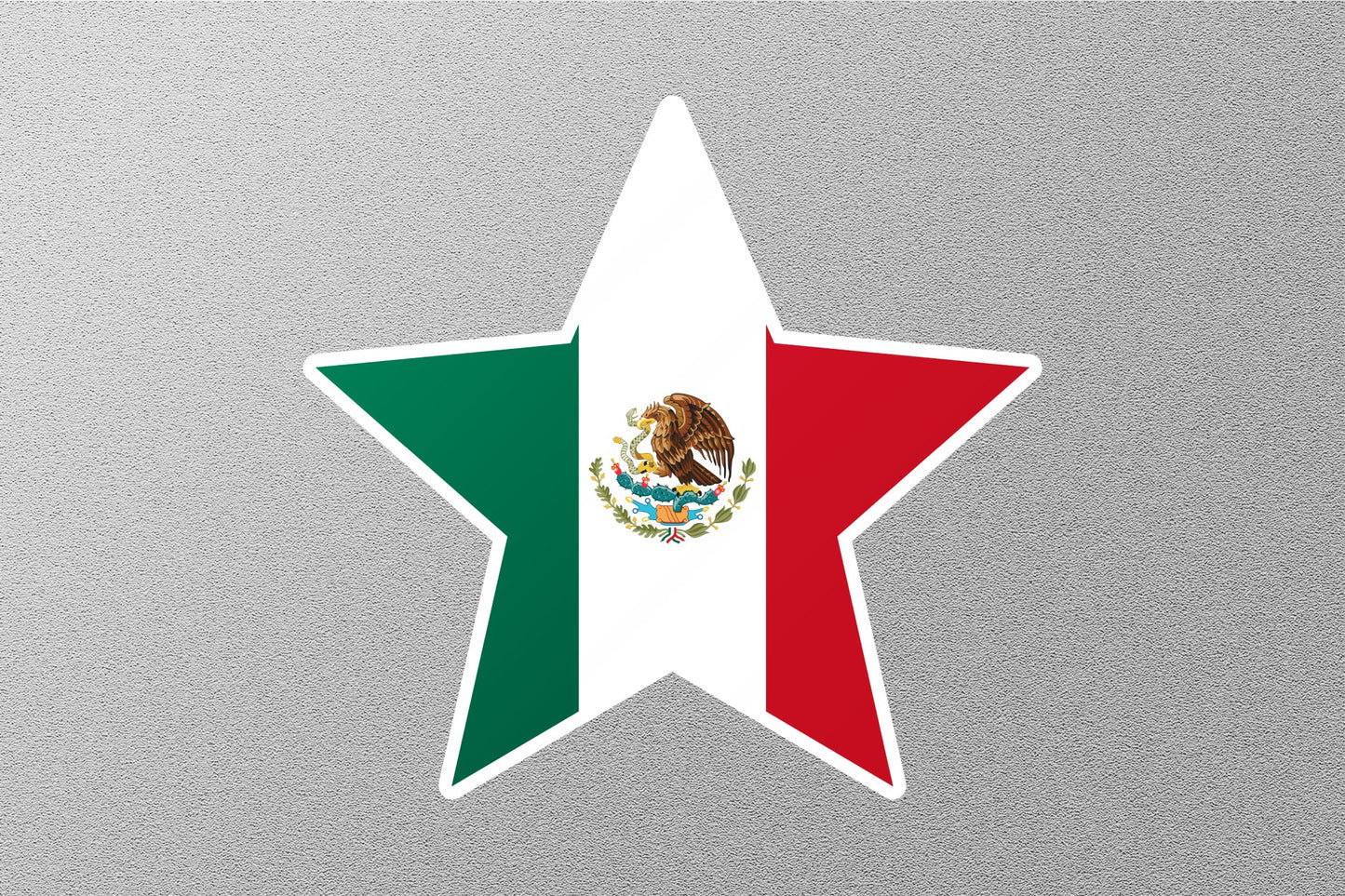 Mexico Star Flag Sticker